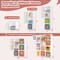 Costway 12-Cube Kids Wardrobe Baby Dresser Bedroom Armoire Clothes Hanging Closet with Door